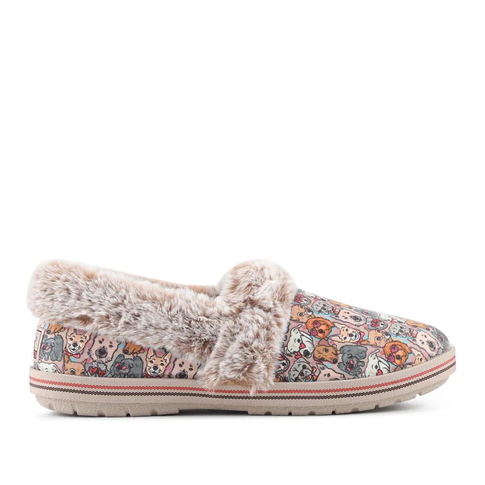 BOBS Too Cosy - Chic Animal Slippers - SKE36052 / 322 287 - Natural Multi - Image 2