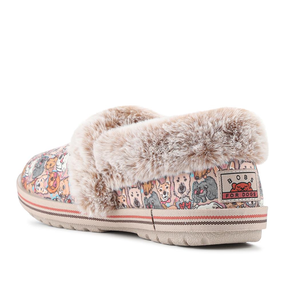 BOBS Too Cosy - Chic Animal Slippers - SKE36052 / 322 287 - Natural Multi - Image 3