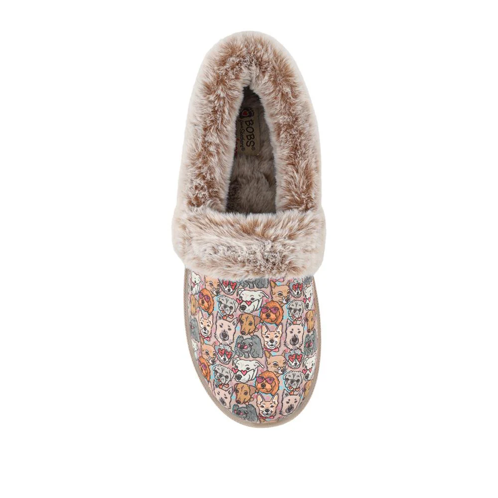 BOBS Too Cosy - Chic Animal Slippers - SKE36052 / 322 287 - Natural Multi - Image 4