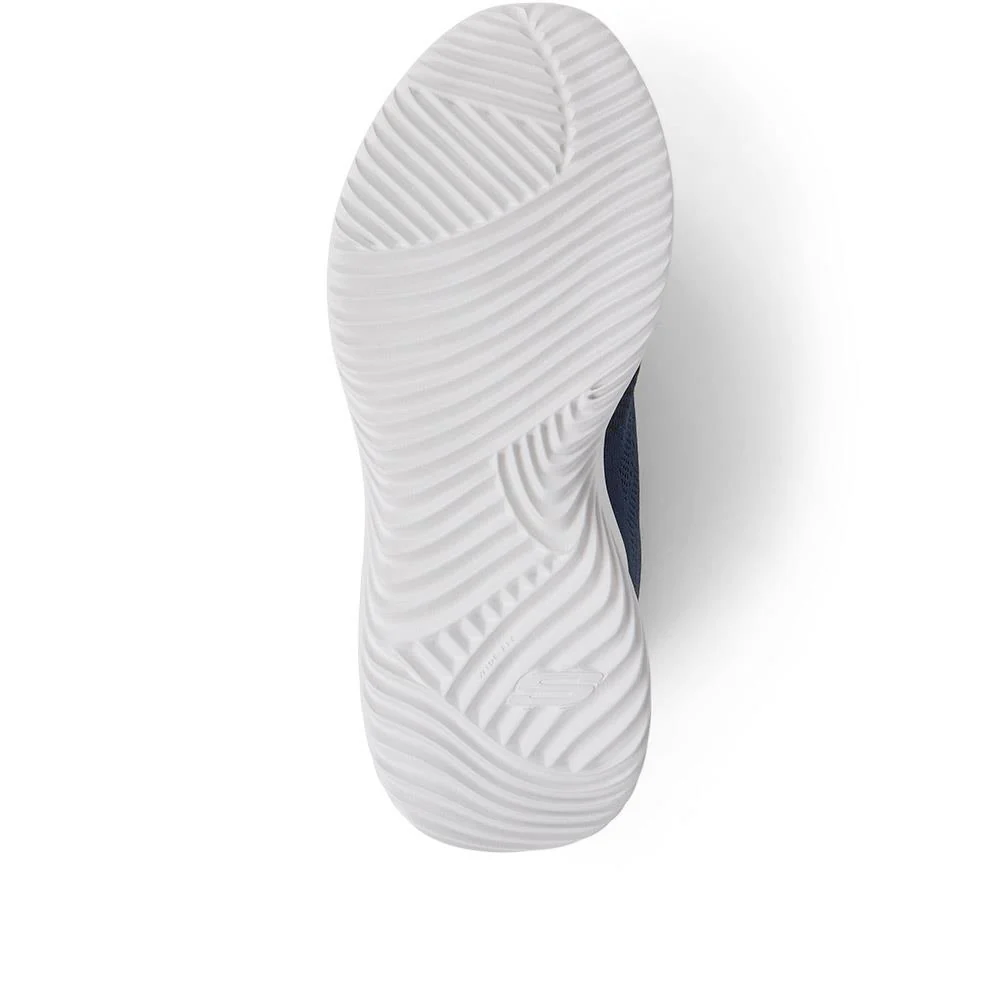 Bounder - Intread Skechers Trainers - SKE38017 / 324 094 - Navy - Image 4
