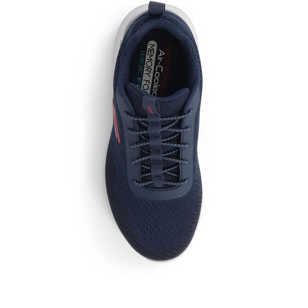 Bounder - Intread Skechers Trainers - SKE38017 / 324 094 - Navy - Image 5