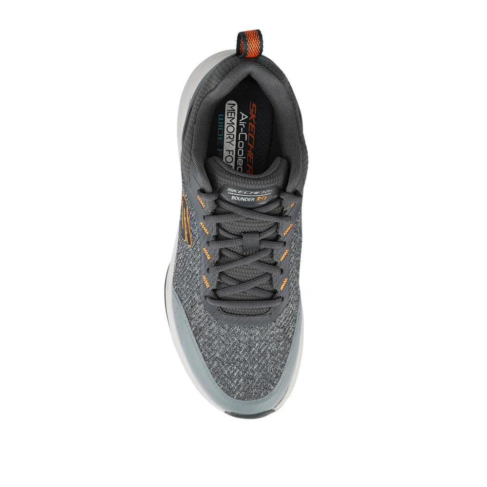 Skechers Wide Fit Bounder RSE - Hazlet - SKE41009 / 326 626 - Grey - Image 4