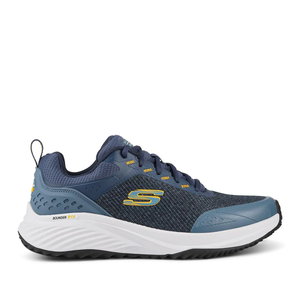 Skechers Wide Fit Bounder RSE - Hazlet - SKE41009 / 326 626 - Navy - Image 2