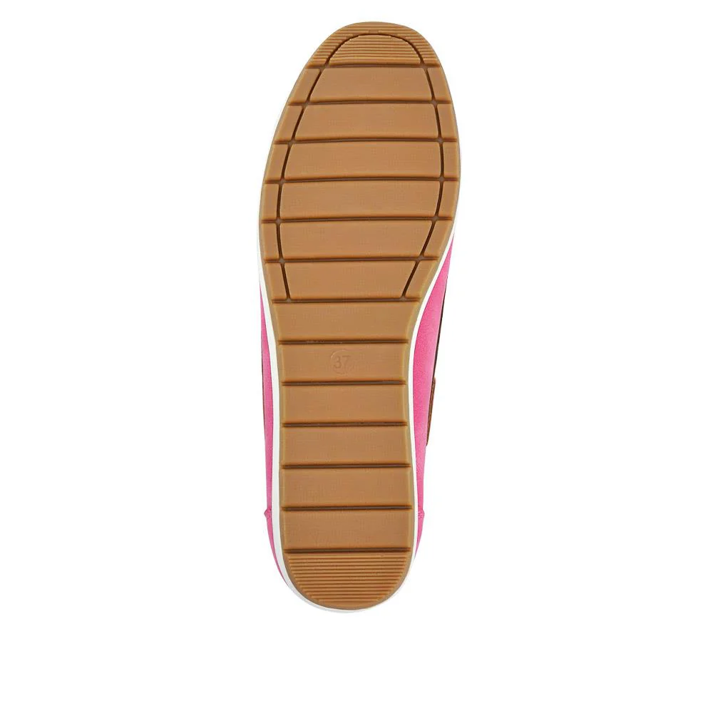 Bow Detailed Moccasins - BAIZH41038 / 327 316 - Fuschia - Image 7