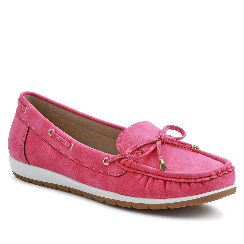 Bow Detailed Moccasins - BAIZH41038 / 327 316 - Image 2