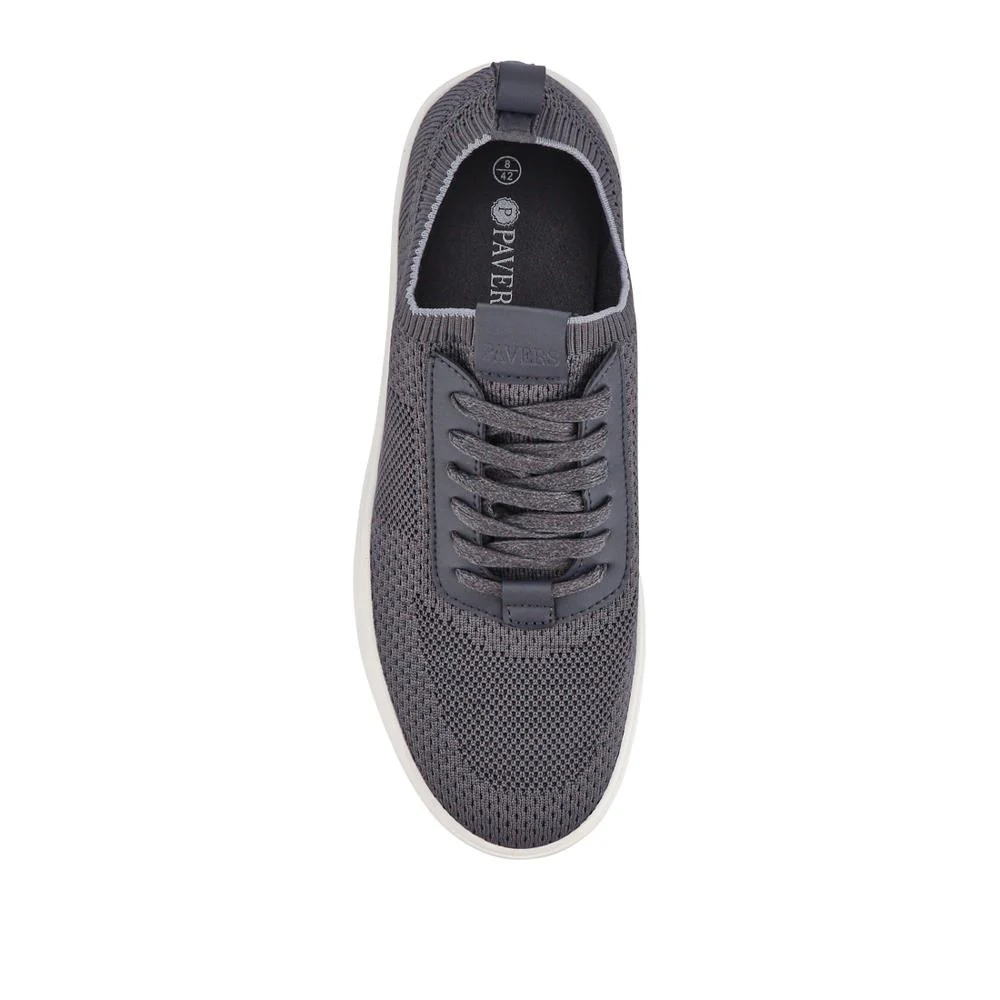 Breathable Chunky-Soled Lace-Ups - JIAHU41000 / 327 229 - Charcoal - Image 2