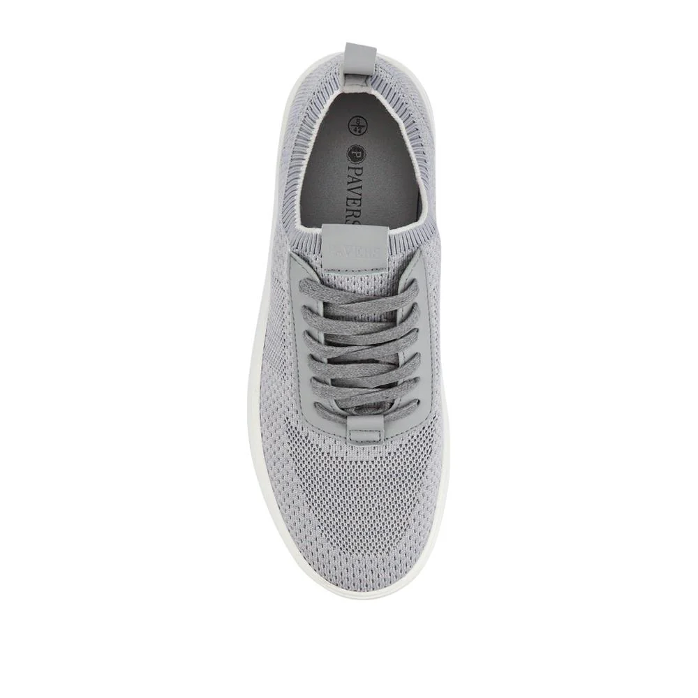 Breathable Chunky-Soled Lace-Ups - JIAHU41000 / 327 229 - Grey - Image 4