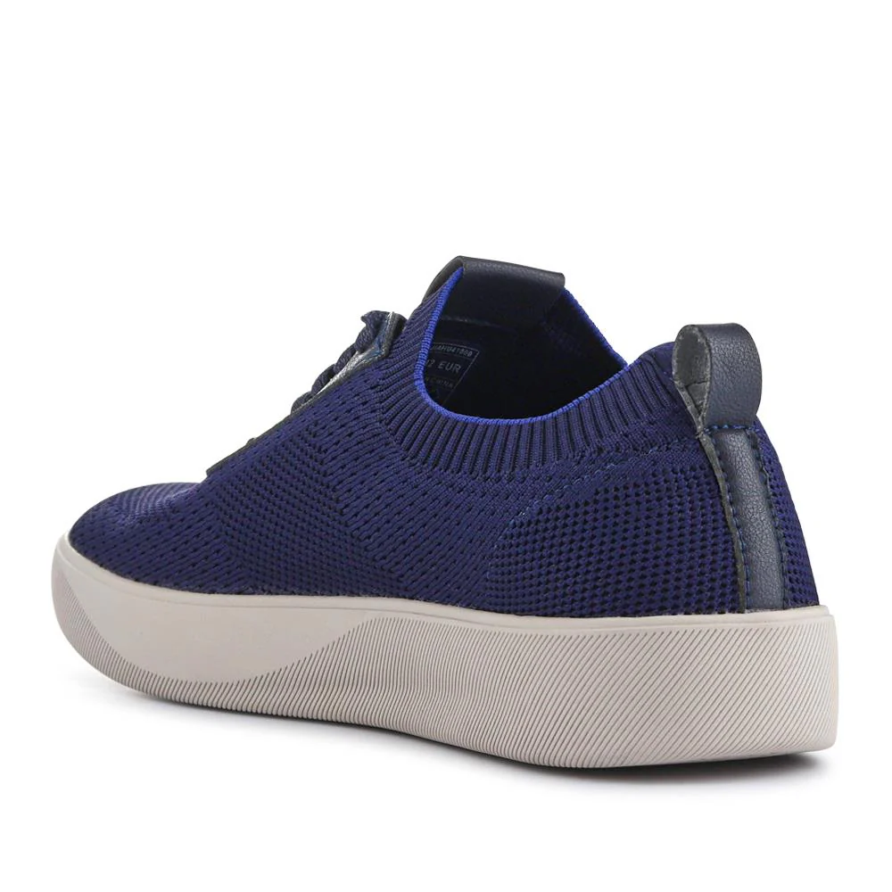 Breathable Chunky-Soled Lace-Ups - JIAHU41000 / 327 229 - Navy - Image 3