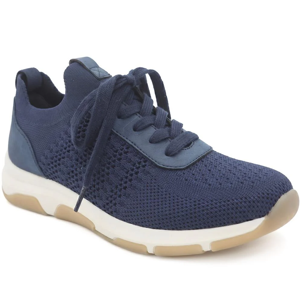 Breathable Lace Up Sporty Trainers - WBINS43070 / 329 264 - Image 2