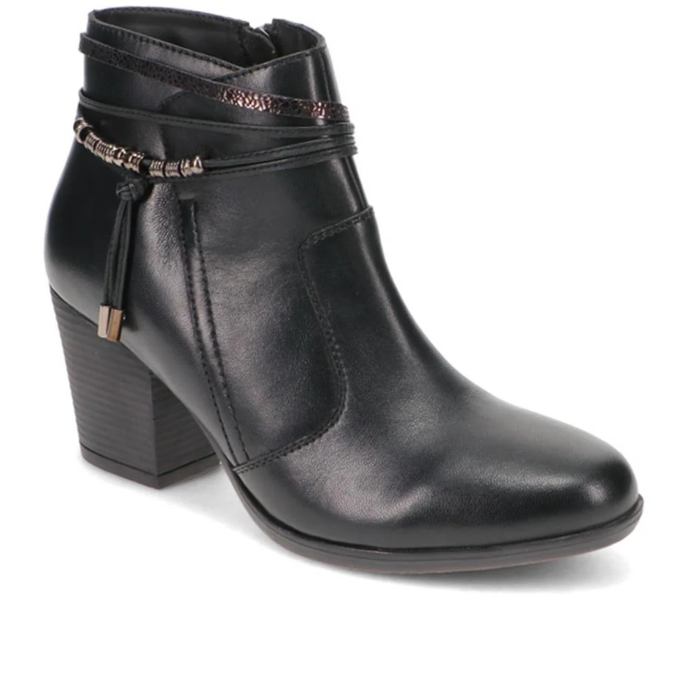 Breathable Leather Ankle Boots - RNB40019 / 326 171 - Image 2