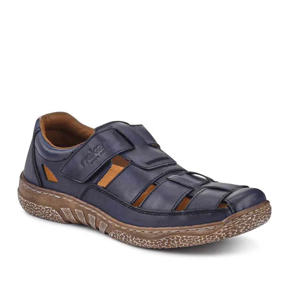 Breathable Leather Touch-Fasten Shoes - RKR41531 / 326 938