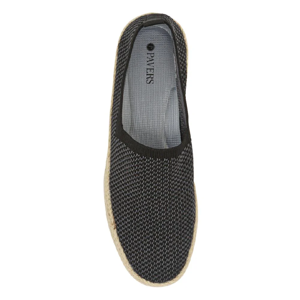 Breathable Slip-On Espadrilles - XIAM41013 / 326 923 - Black - Image 5