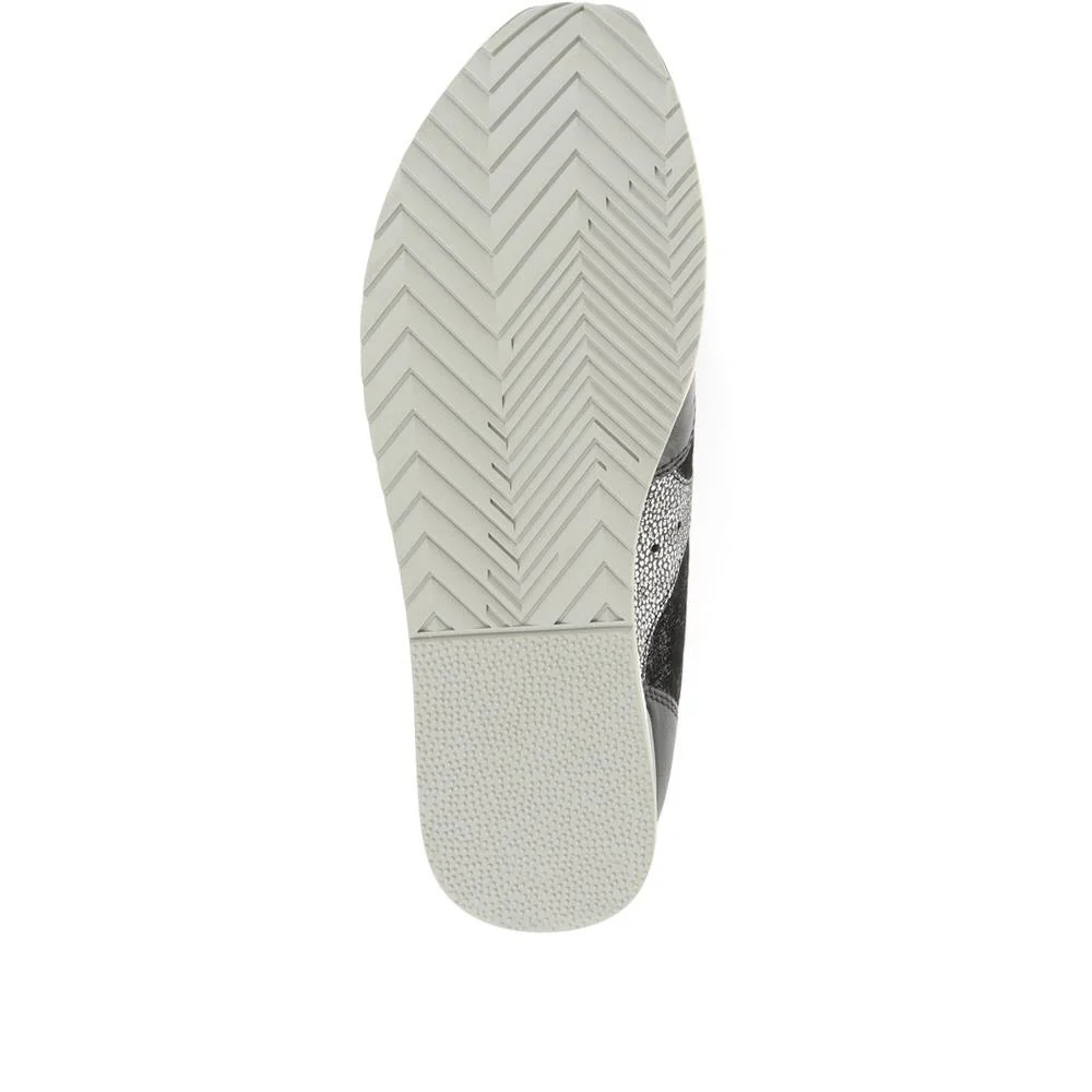 Britte Leather Trainers - SINO34525 / 320 743 - Black Multi - Image 5