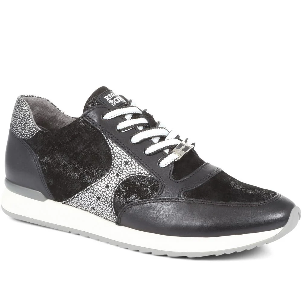 Britte Leather Trainers - SINO34525 / 320 743 - Black Multi