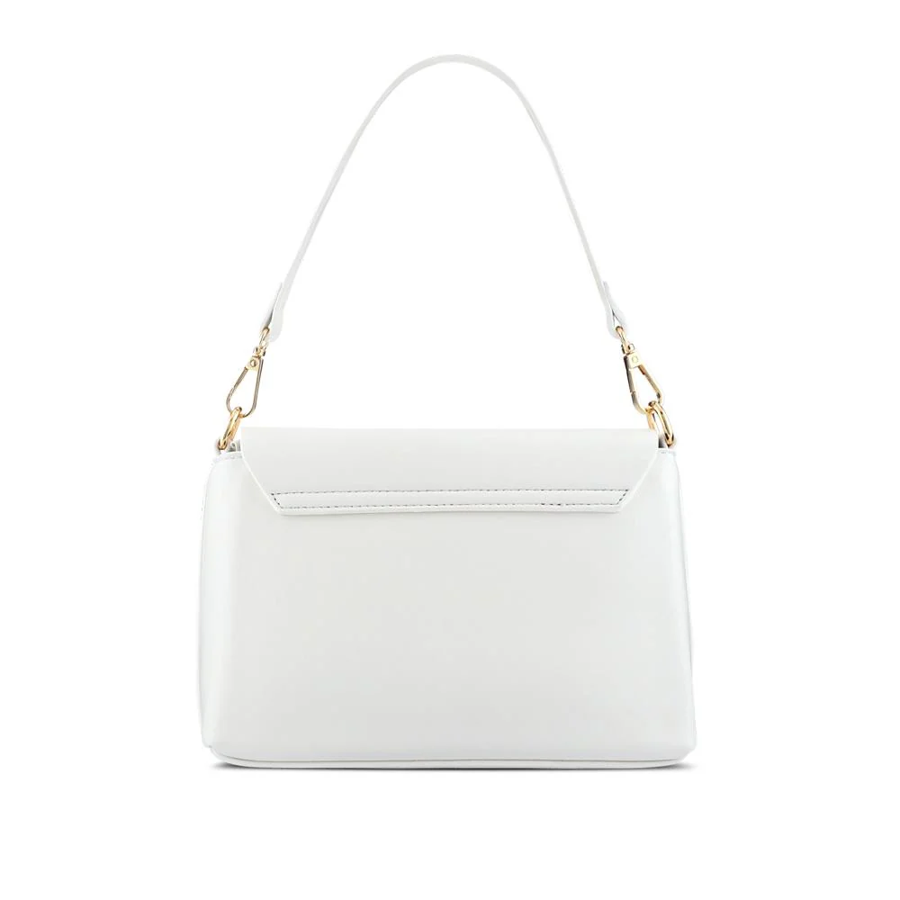 Buckle-Closure Handbag - BELHETIA41001 / 327 409 - White - Image 4