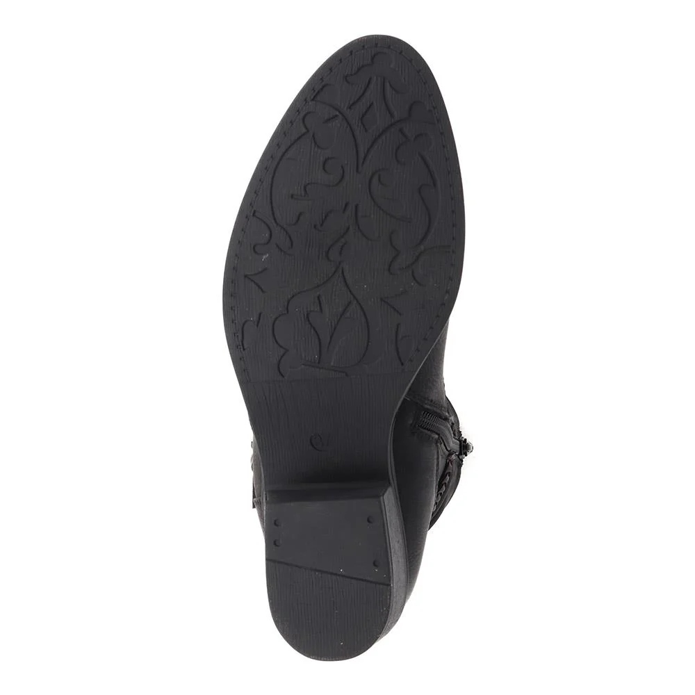 Buckle-Detailed Ankle Boots - TELOO40001 / 326 051 - Black - Image 5