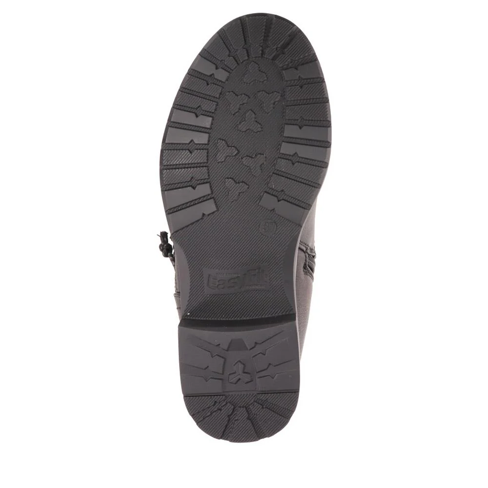 Buckle-Detailed Long Boots - TAMMIE / 326 598 - Black - Image 4