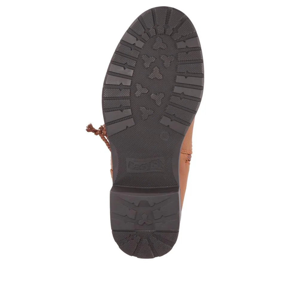 Buckle-Detailed Long Boots - TAMMIE / 326 598 - Tan - Image 4