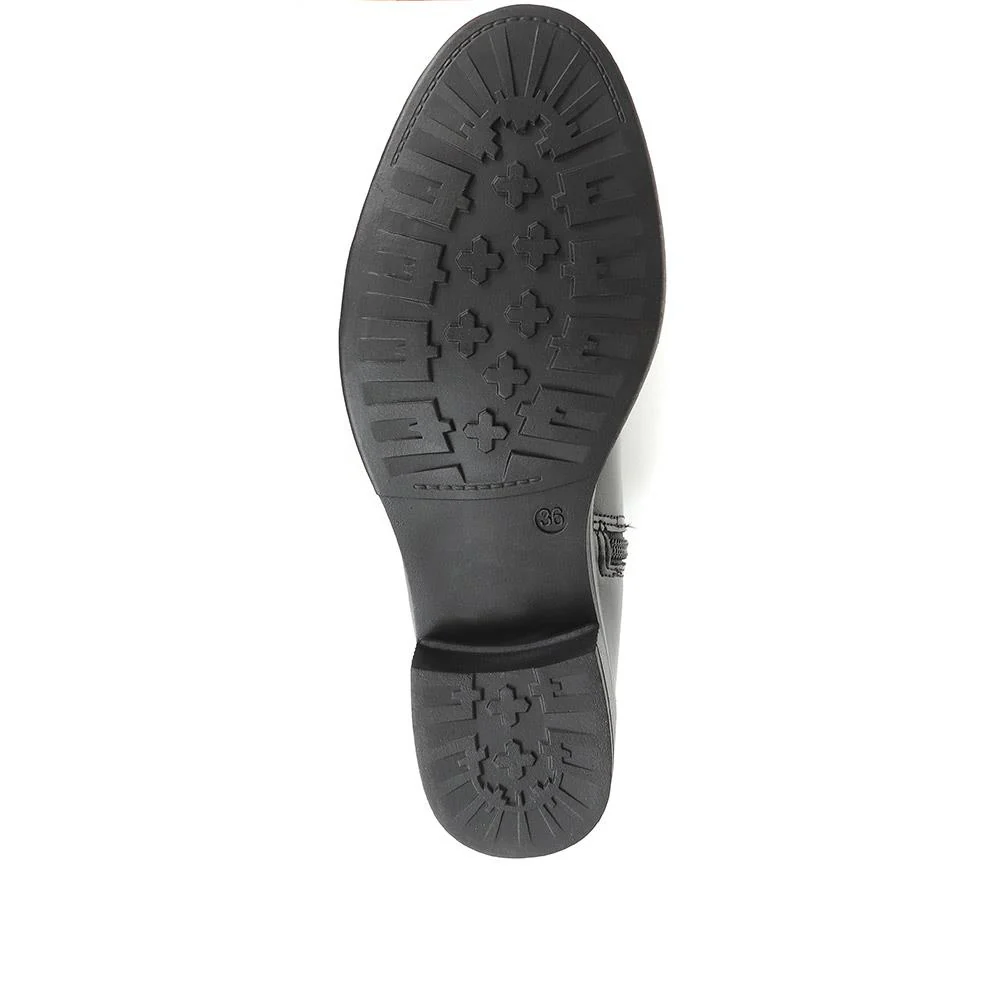 Buckle Rider Boots - WBINS34171 / 320 708 - Black - Image 5