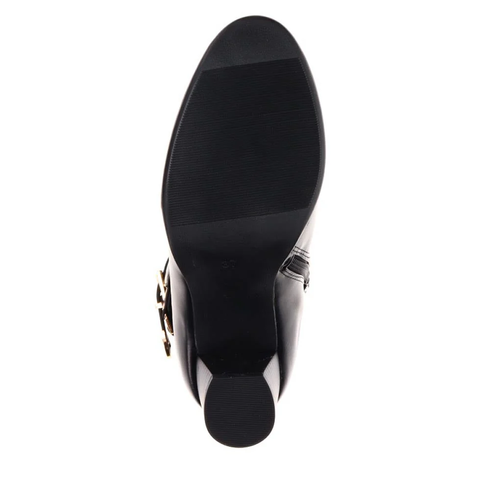 Buckled Ankle Boots - BELTREN40001 / 326 057 - Black - Image 5