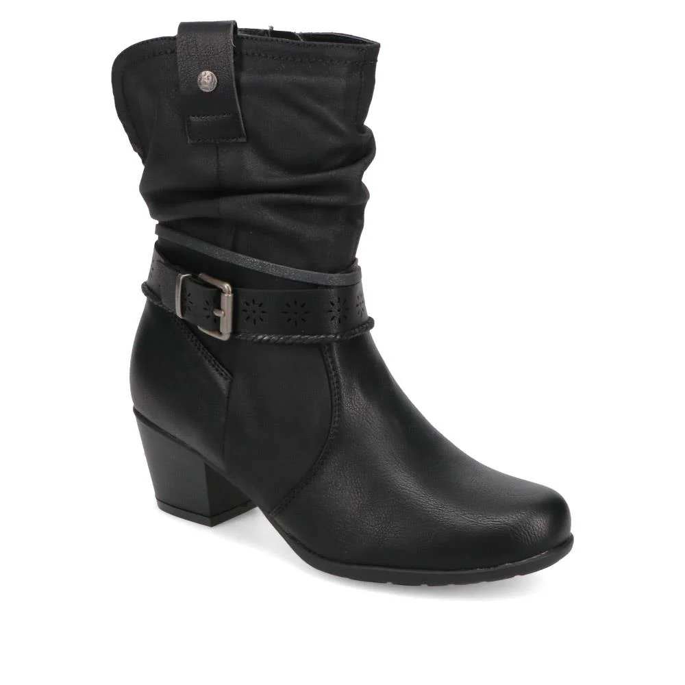 Buckled Calf-Length Boots - WBINS40215 / 326 405 - Image 2