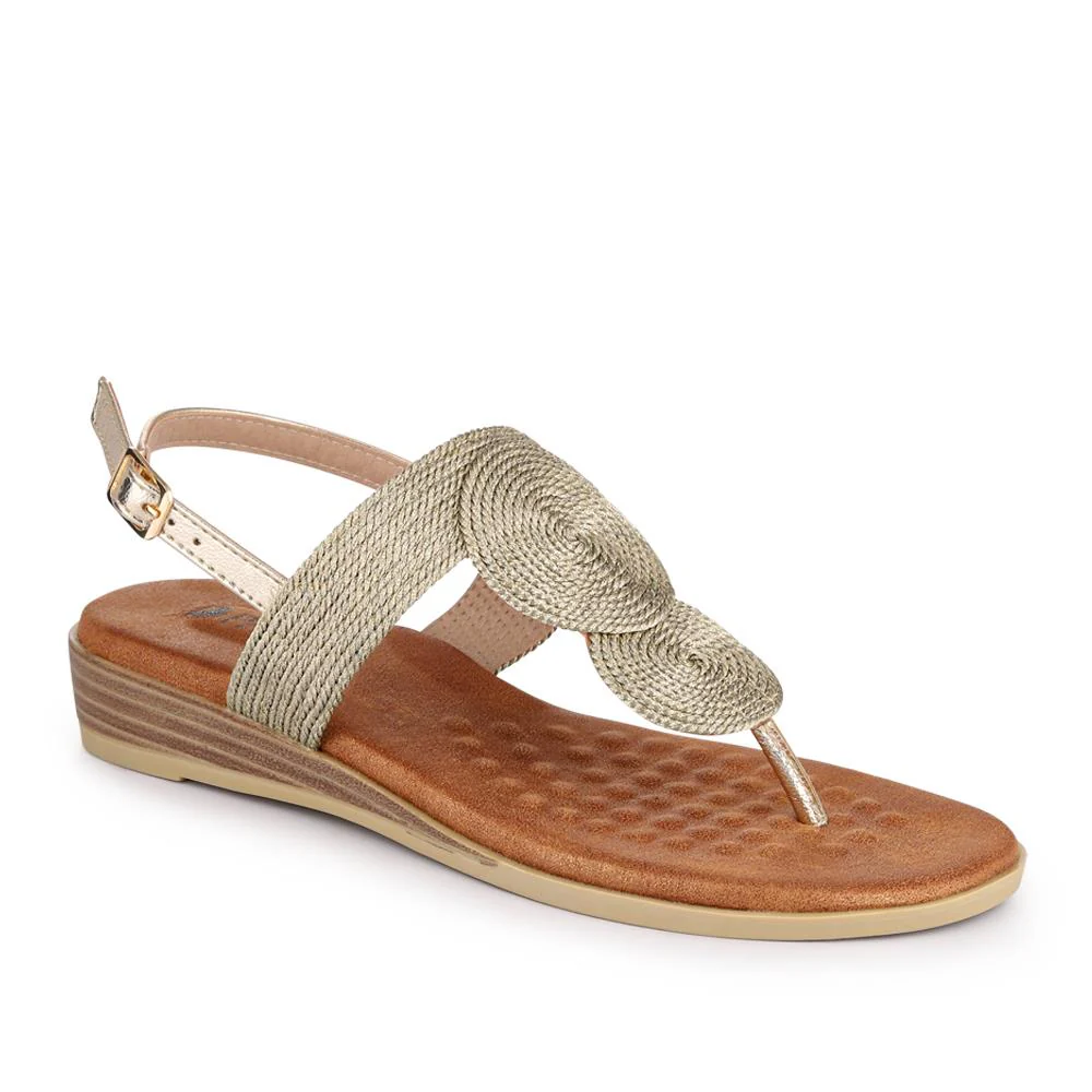 Buckled Toe Post Sandals - BAIZH41050 / 327 218