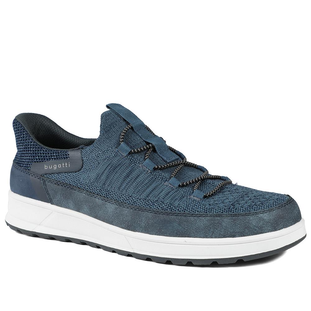 Bugatti Casual Fabric Slip On Shoes - BUG43503 / 328 749 - Blue