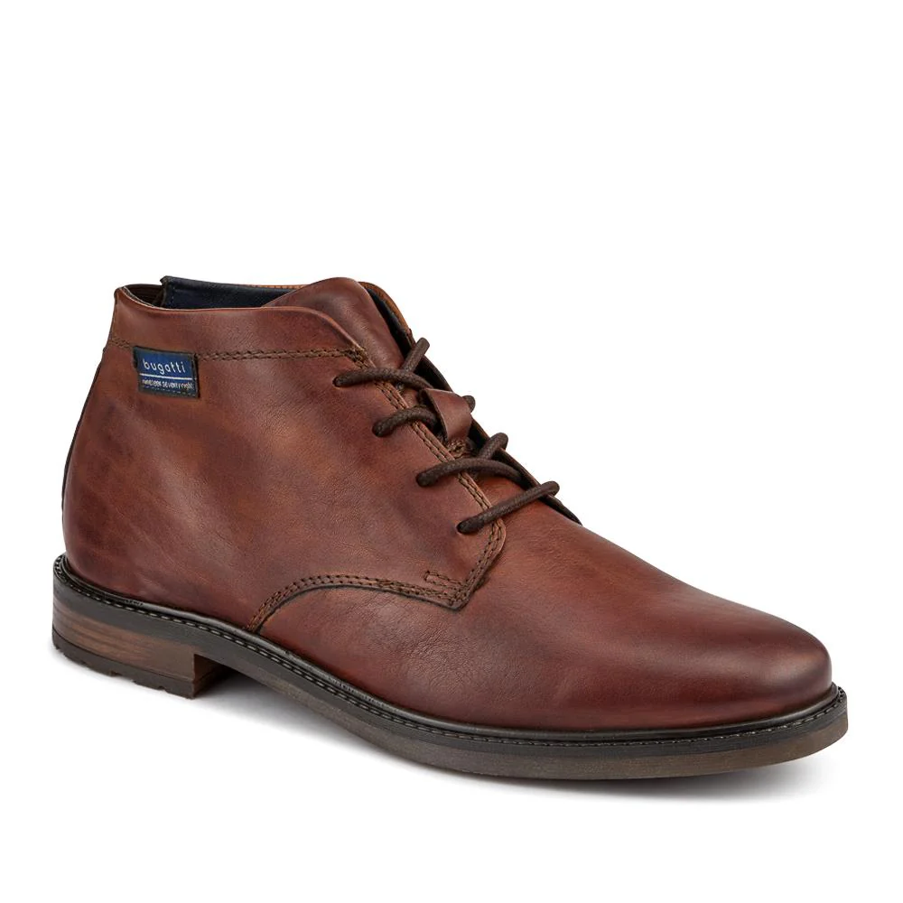Bugatti Casual Lace-Up Leather Boots - BUG42505 / 327 675