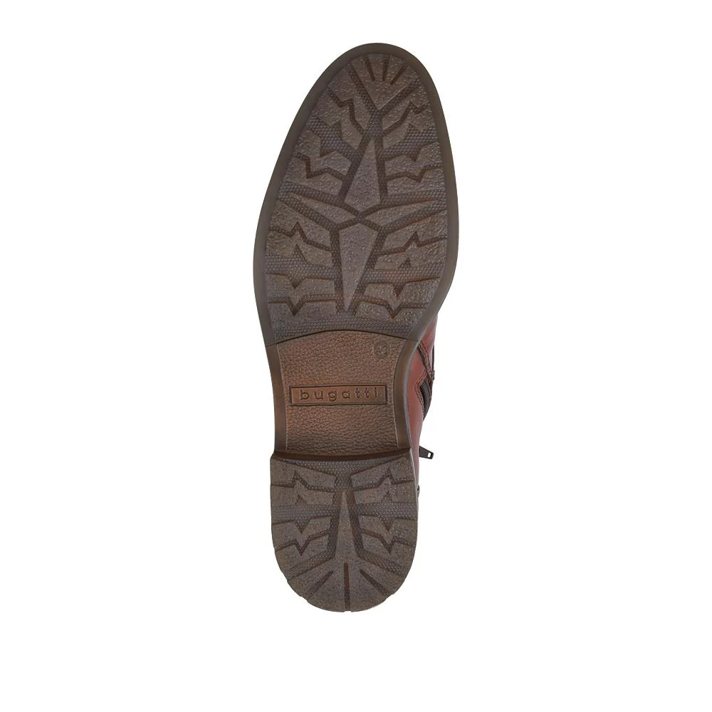 Bugatti Leather Lace-Up Boots - BUG42504 / 327 674 - Cognac - Image 6