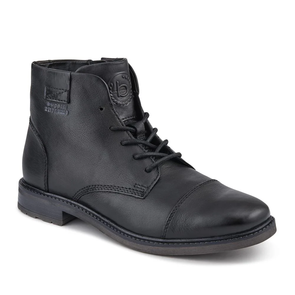 Bugatti Leather Lace-Up Boots - BUG42504 / 327 674 - Image 2