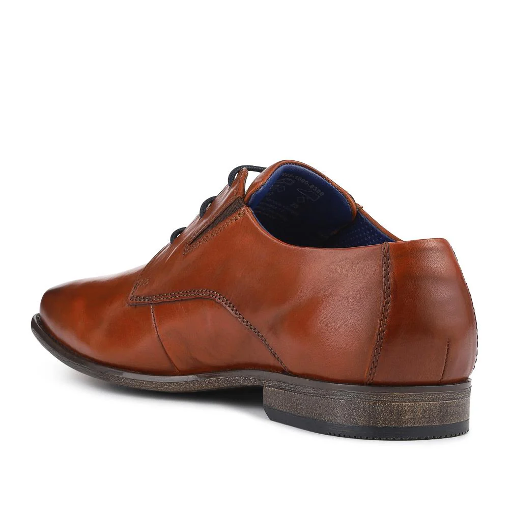 Bugatti Smart Leather Elasticated Shoes - BUG42500 / 327 670 - Cognac - Image 3