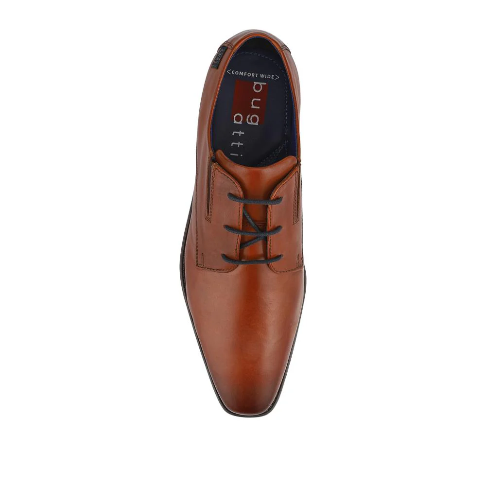 Bugatti Smart Leather Elasticated Shoes - BUG42500 / 327 670 - Cognac - Image 4