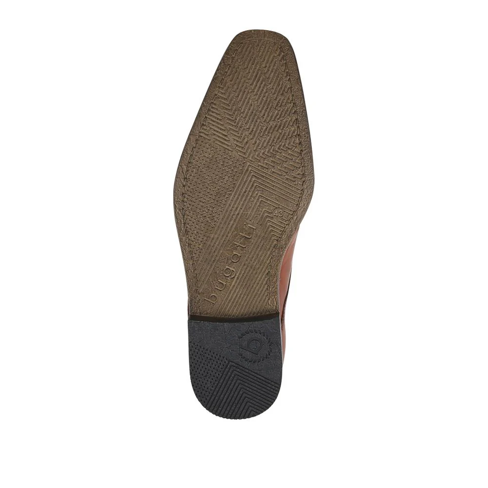 Bugatti Smart Leather Elasticated Shoes - BUG42500 / 327 670 - Cognac - Image 6