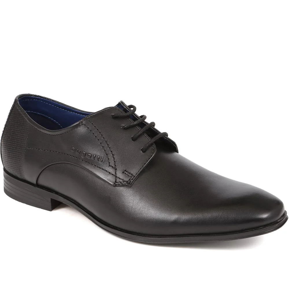Bugatti Smart Leather Lace-Up Shoes - BUG38511 / 324 444 - Black