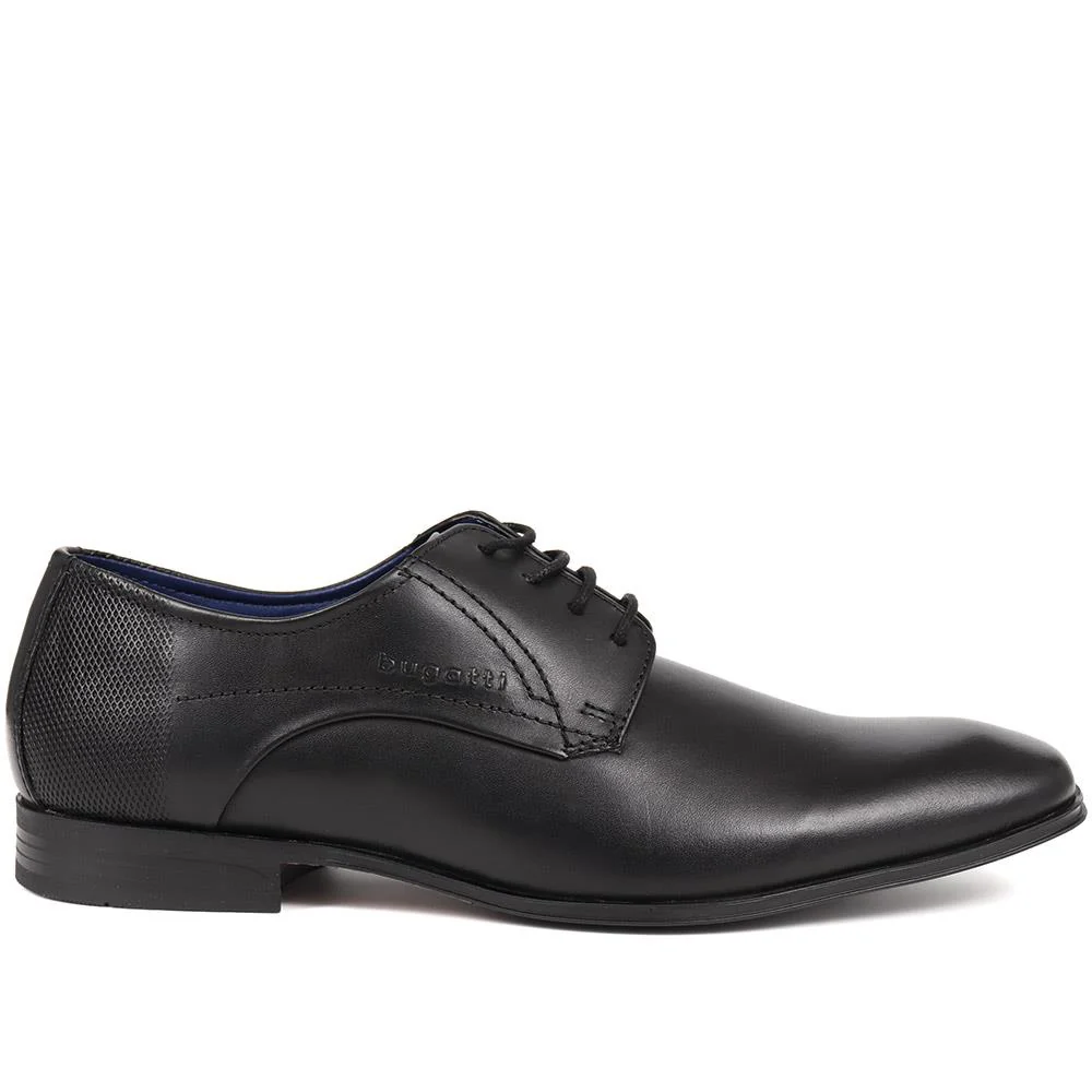 Bugatti Smart Leather Lace-Up Shoes - BUG38511 / 324 444 - Black - Image 2
