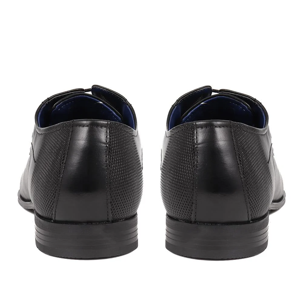 Bugatti Smart Leather Lace-Up Shoes - BUG38511 / 324 444 - Black - Image 3