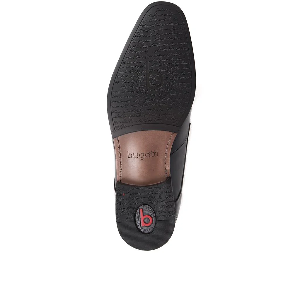 Bugatti Smart Leather Lace-Up Shoes - BUG38511 / 324 444 - Black - Image 4