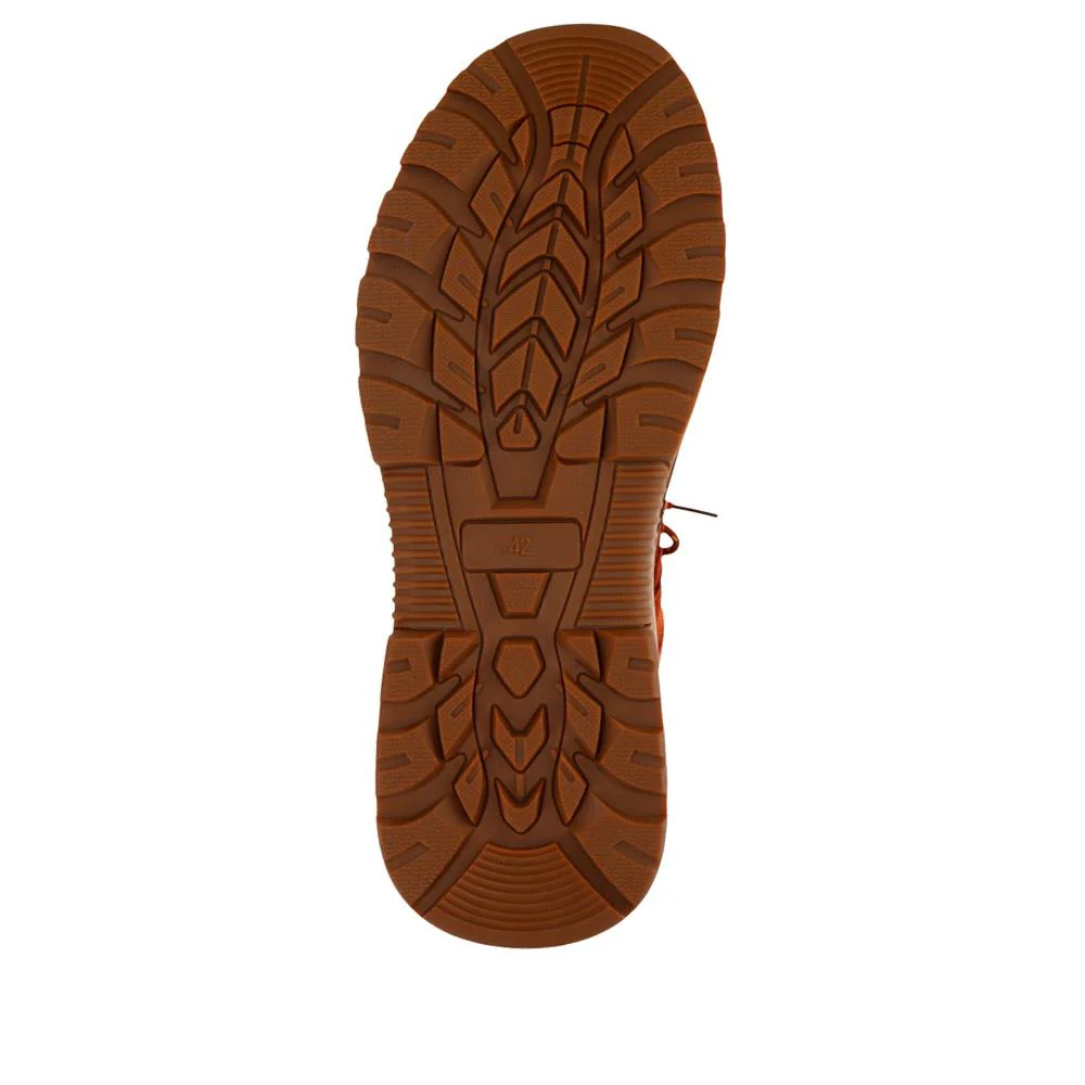 Bungee-Lace Leather Walking Boots - AATRA40006 / 326 863 - Tan - Image 5