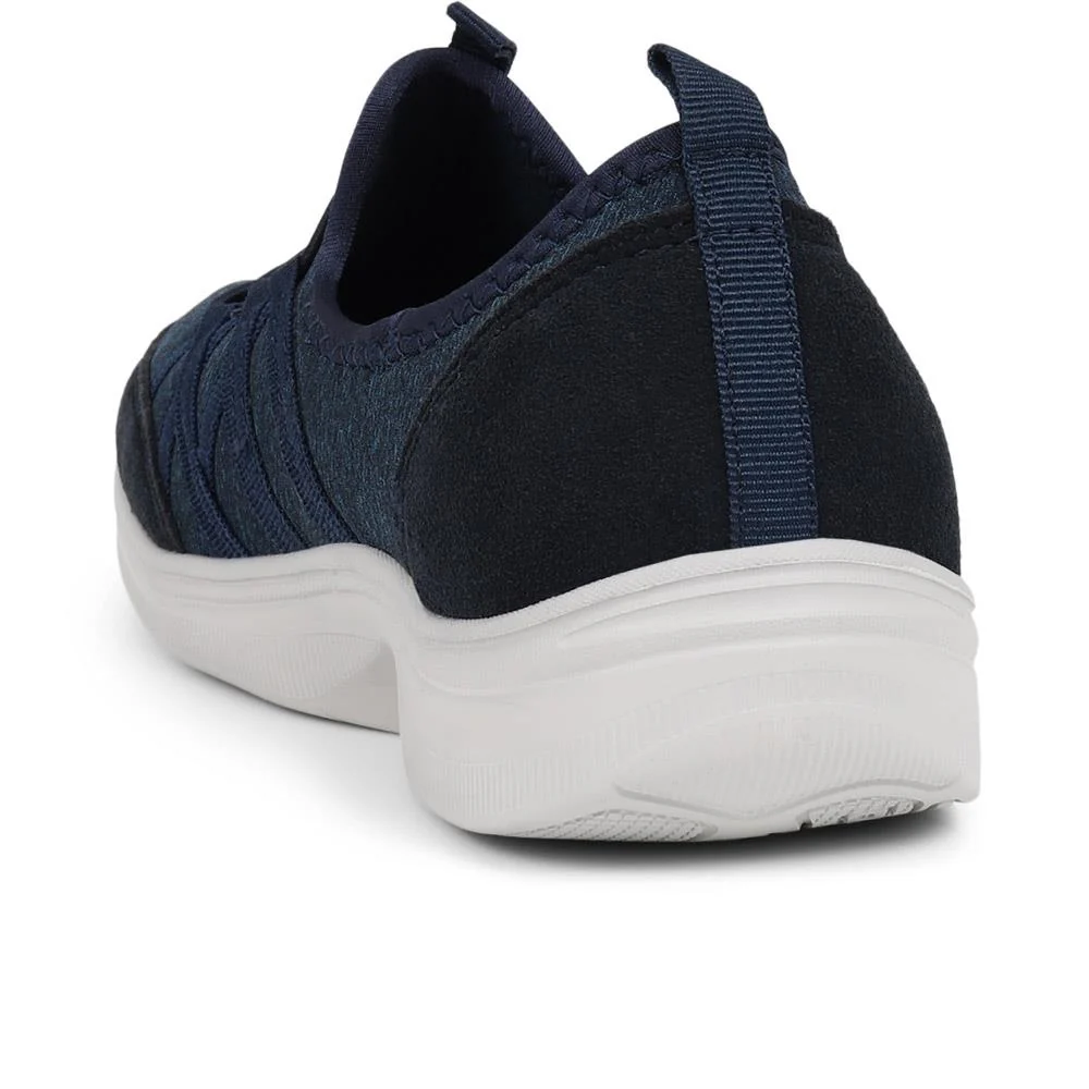 Extra-Wide Bungee Lace Trainers - BIYANKA / 325 098 - Navy - Image 3
