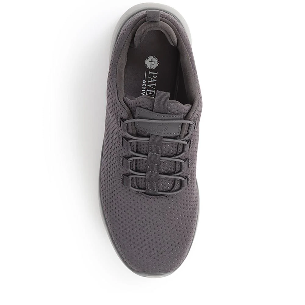 Bungee Lace Trainers - BOJIE40009 / 326 192 - Charcoal - Image 5