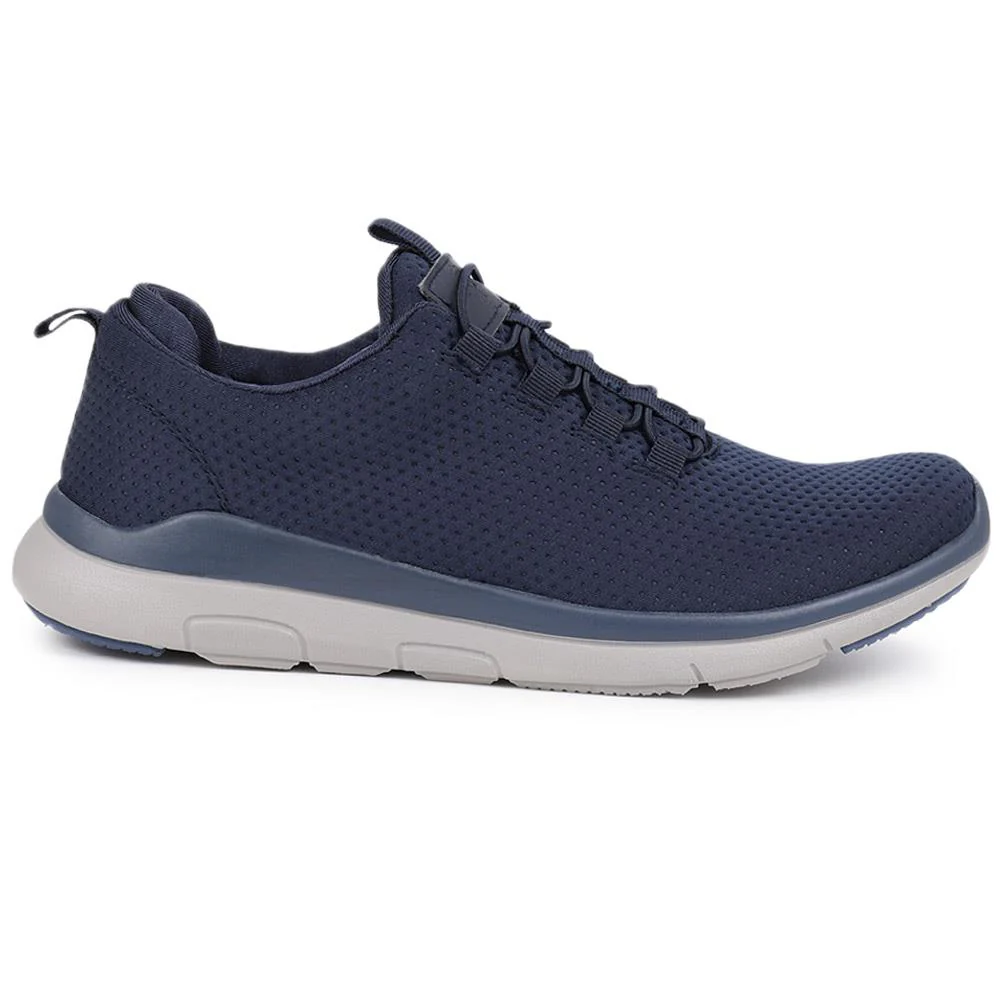 Bungee Lace Trainers - BOJIE40009 / 326 192 - Navy - Image 2