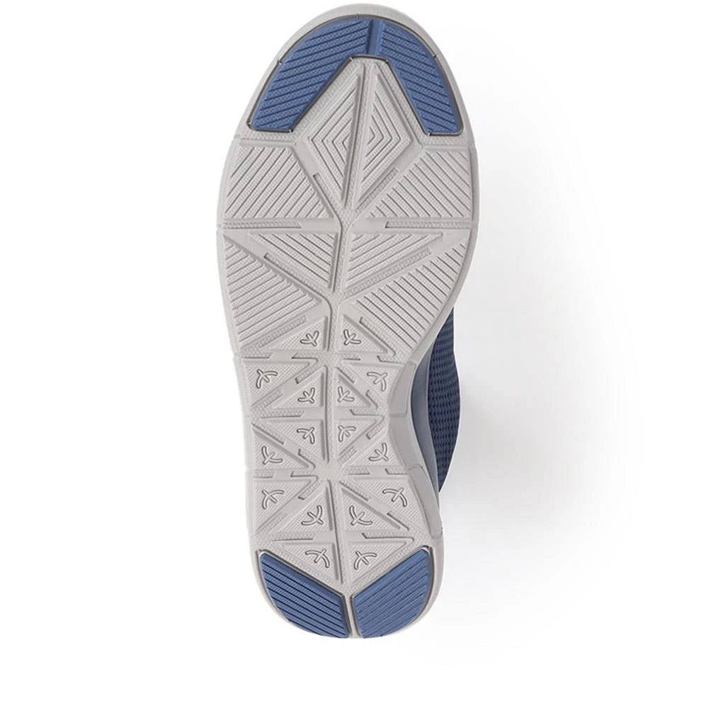 Bungee Lace Trainers - BOJIE40009 / 326 192 - Navy - Image 4