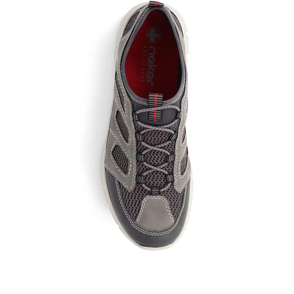 Bungee Lace Trainers - RKR39523 / 325 064 - Grey - Image 4