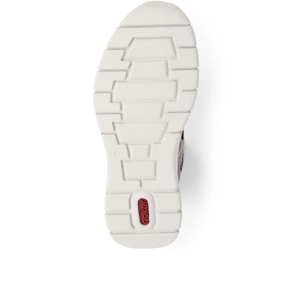 Bungee Lace Trainers - RKR39523 / 325 064 - Grey - Image 5