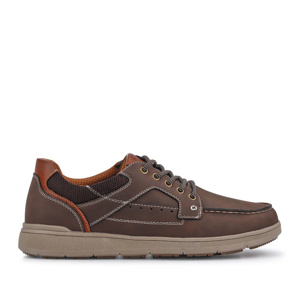 Casual Lace Up Shoes - GANG41013 / 327 575 - Brown - Image 2