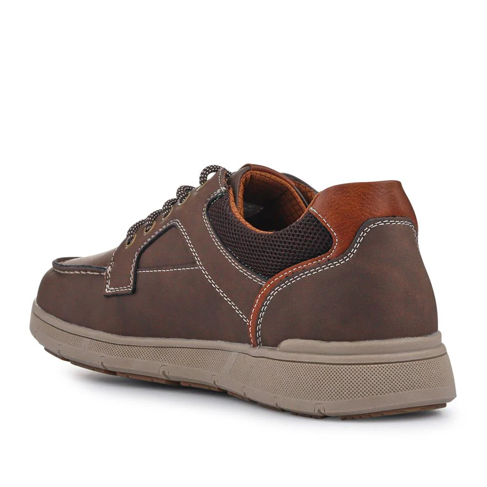 Casual Lace Up Shoes - GANG41013 / 327 575 - Brown - Image 3
