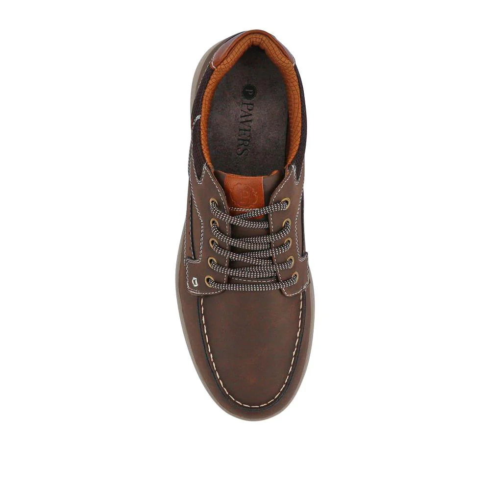 Casual Lace Up Shoes - GANG41013 / 327 575 - Brown - Image 4