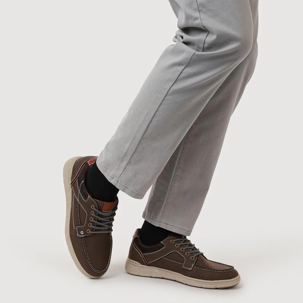 Casual Lace Up Shoes - GANG41013 / 327 575 - Brown - Image 5