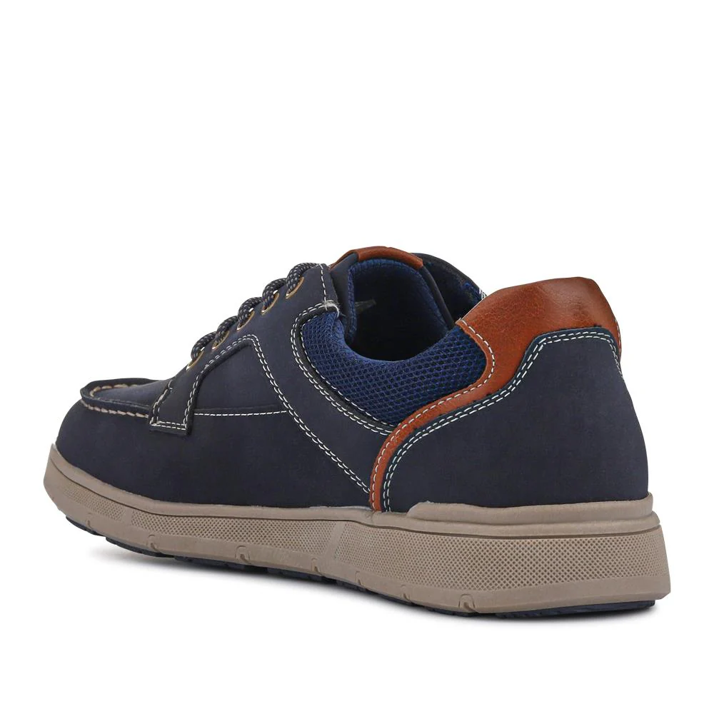 Casual Lace Up Shoes - GANG41013 / 327 575 - Navy - Image 3