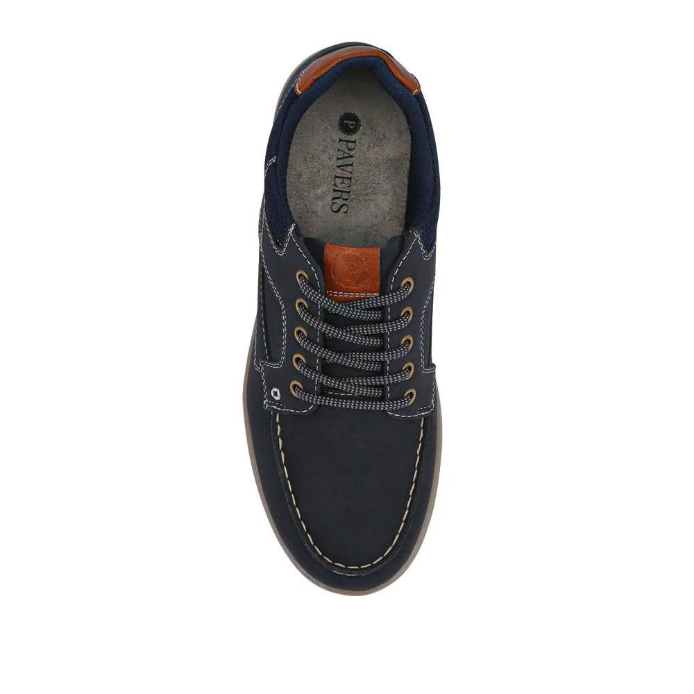 Casual Lace Up Shoes - GANG41013 / 327 575 - Navy - Image 4